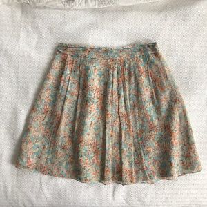 J. Crew Silk Skirt